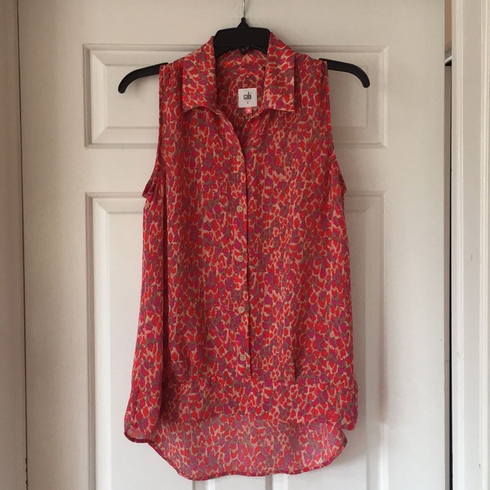 Cabi sleeveless blouse